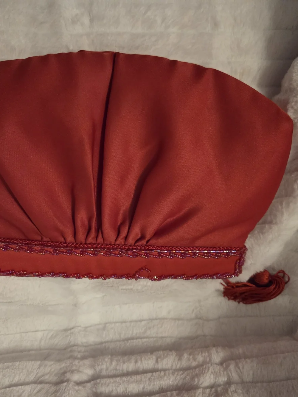 Vintage elegant red